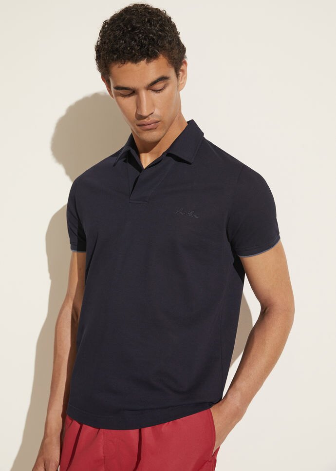 Loro Piana Open Polo Shirt